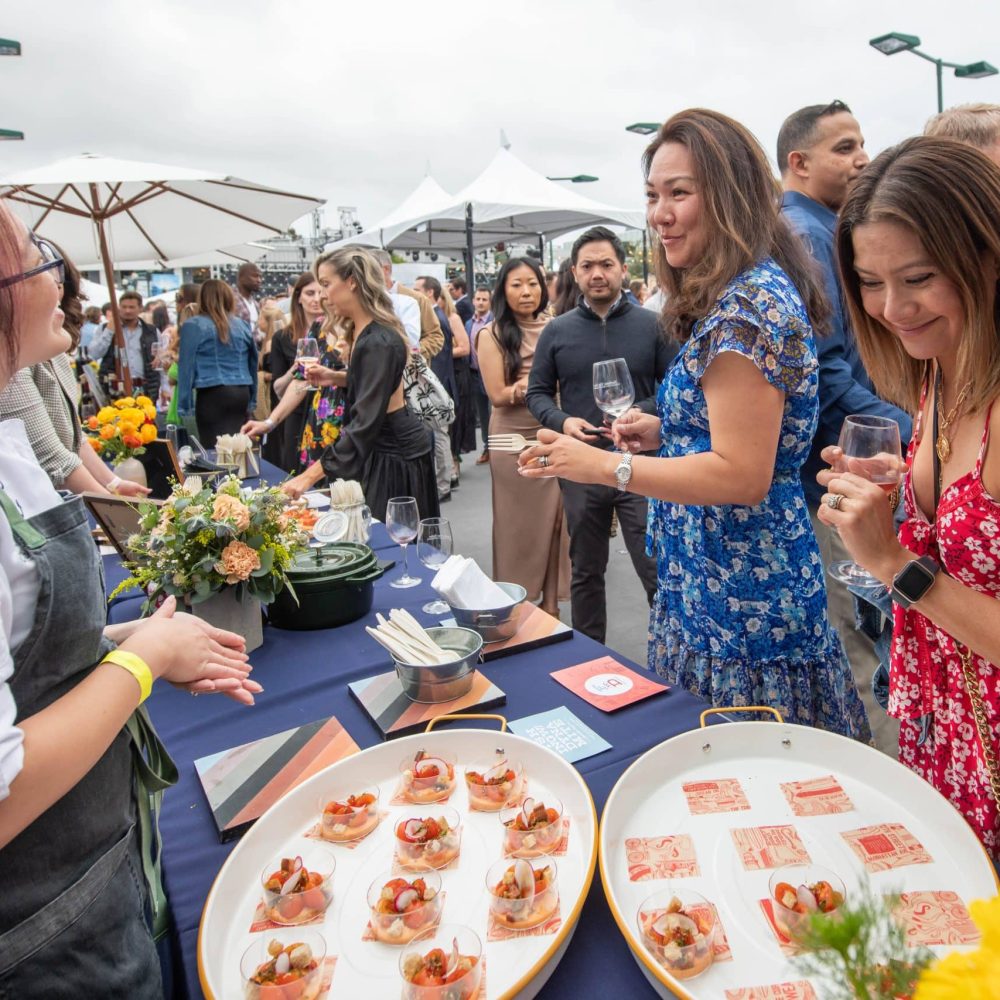Sampling from 50 of the finest local restaurants and specialty food purveyors